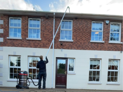 Two-Storey House Gutter Cleaning