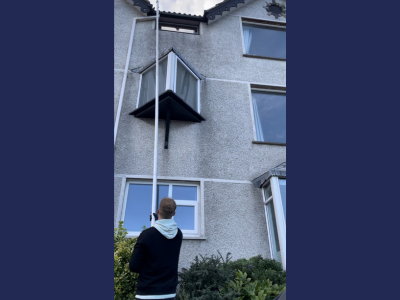 Three-Storey House Gutter Cleaning